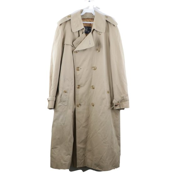 Vintage Burberry Lined Novacheck Plaid Trench Coat